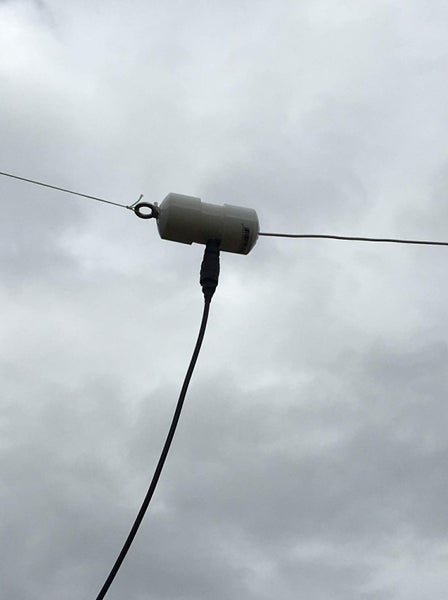 Outdoor MW/SW End Fed Shortwave Antenna with Detachable Coaxial Feedline Carousel 2