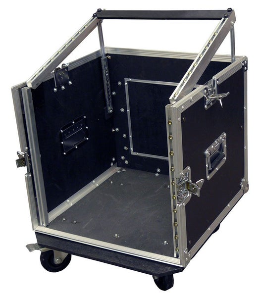 19" Rack Case - 10U High + 10U Tilting Mixer Top Carousel 1