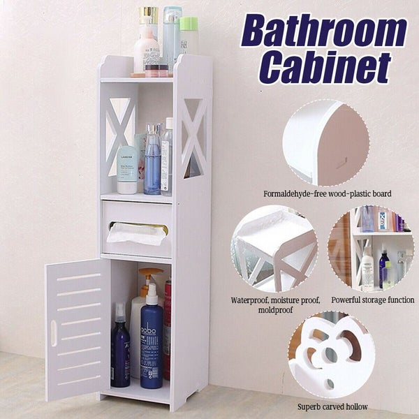 Bathroom Storage Cabinet Toilet Paper Organiser 2036701 Carousel 1