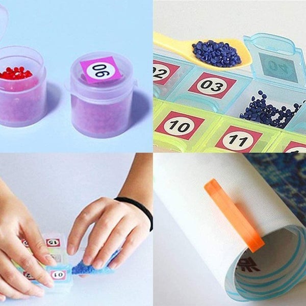 Diamonds Painting Tools Painting Pen Tray Embroidery Box Kits I1644DB0 Carousel 2
