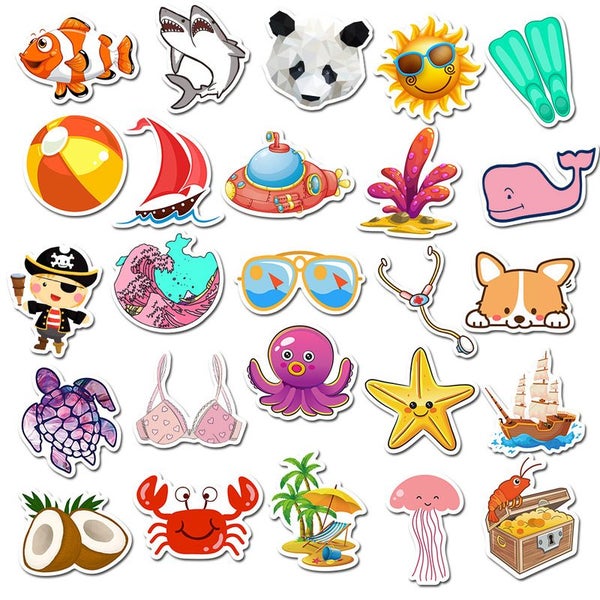 50pcs Sticker Stickers I1220YO0 Carousel 1