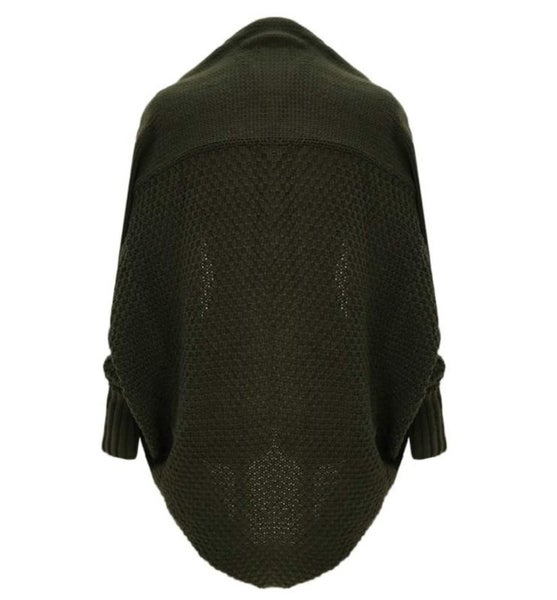 Kimono Cardigan Knitted Sweater Womens Clothing Size 14 D0638GN4 Carousel 7