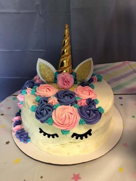 Unicorn Cake Topper I0431GD0 Carousel 2