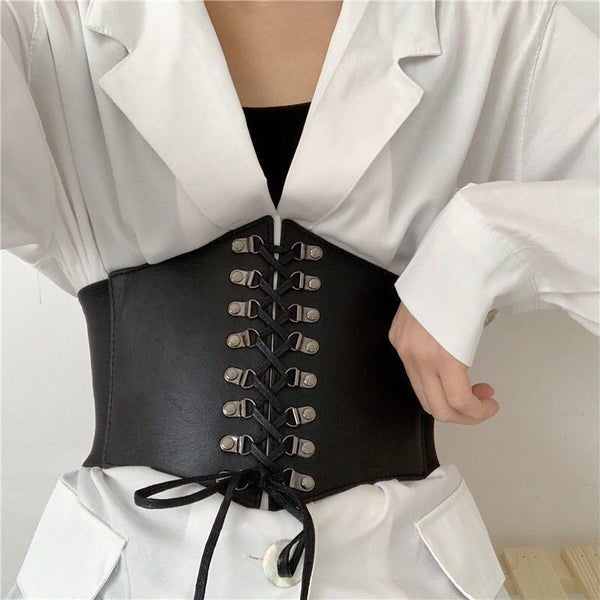 Gothic Corset Belt Waist Cincher i2152BK0 Carousel 1