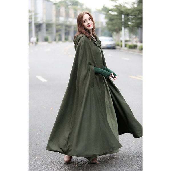 Hoodie Coat Cape Jacket Womens Clothing 4604094 Carousel 4