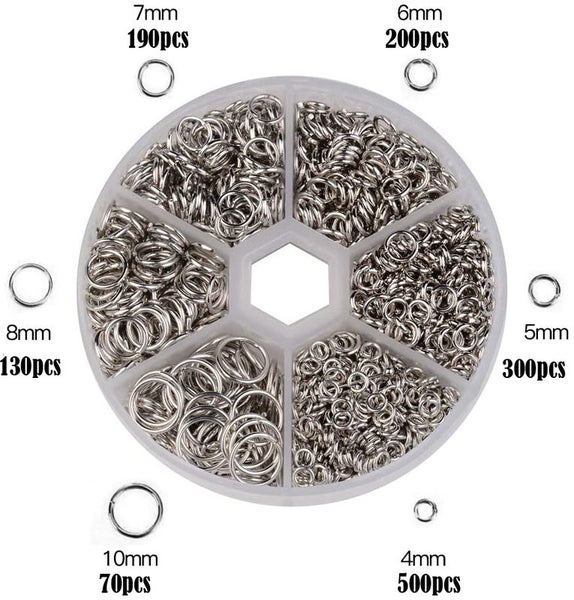 Jewellery Making Supplier Crafts Jump Rings Kit I1738SV0 Carousel 2