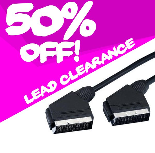 Video AV Lead - Scart to Scart - All Pins Wired Carousel 1