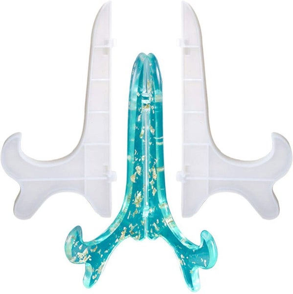 Silicone Plate Display Holder Resin Casting Molds Epoxy Resin Mould I0951WT0 Carousel 2
