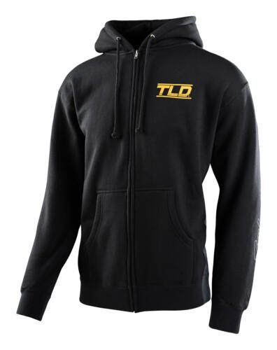 TROY LEE DESIGNS SPEED LOGO ZIP-UP HOODIE BLACK Carousel 1