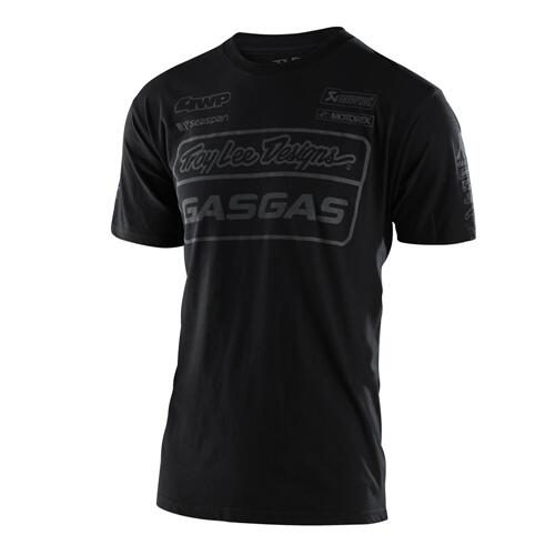 TROY LEE DESIGNS TLD GASGAS TEAM TEE BLACK Carousel 1