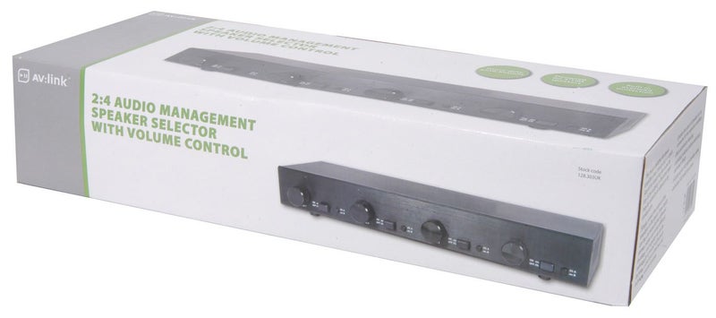 Speaker Selector - Multi Room 2/4 with Volume Carousel 3