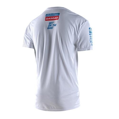 TROY LEE DESIGNS TLD GASGAS TEAM TEE WHITE Carousel 2