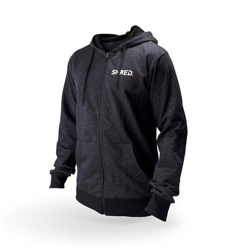 SHRED HOODIE SHRED MTB ZIP UP CHARCOAL Carousel 1