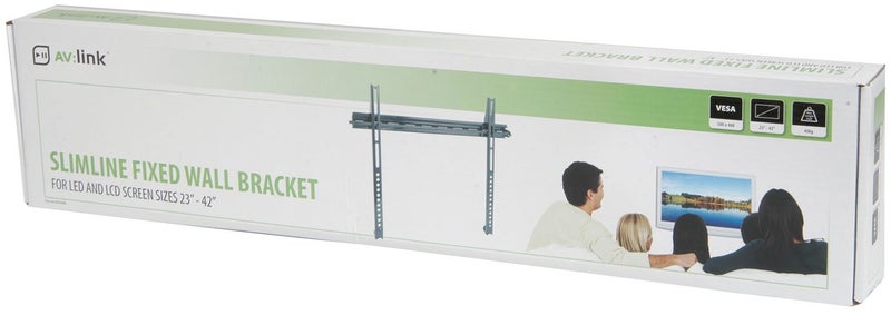 Slimline Fixed Wall TV Bracket - to 42 Inch Carousel 3