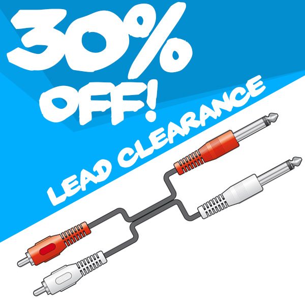 Lead 2 6.3mm Jack - 2 RCA Leads 5 Metres Carousel 1