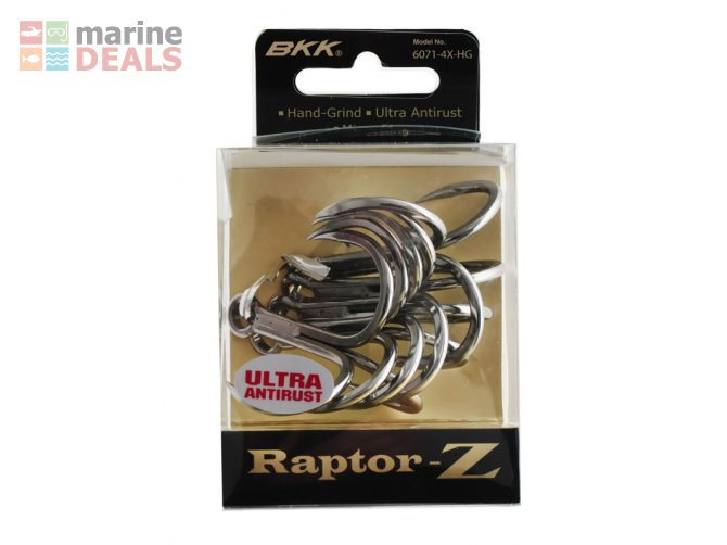 BKK Raptor-Z Treble Hook 5/0 Qty 5 Carousel 2