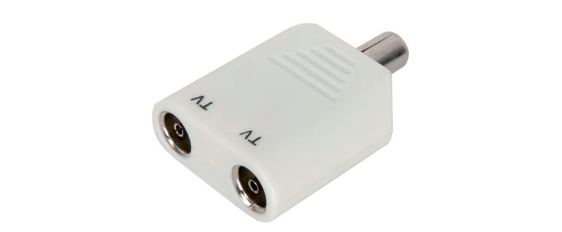 UHF TV / FM Coaxial Y Combiner/Splitter Carousel 1