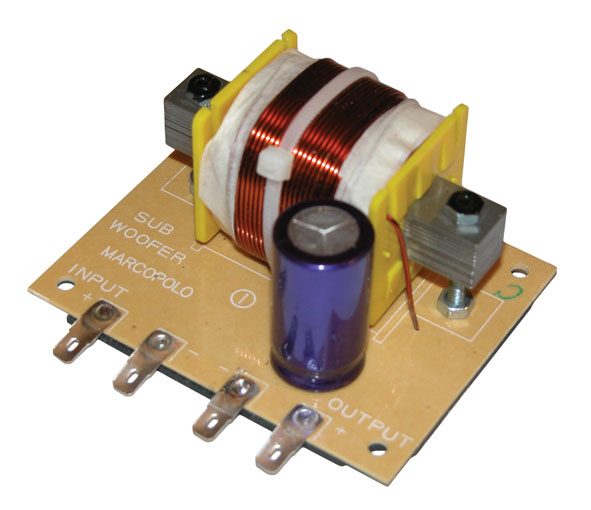 Subwoofer Filter - 120Hz - 4 Ohms - 400 Watts Carousel 1