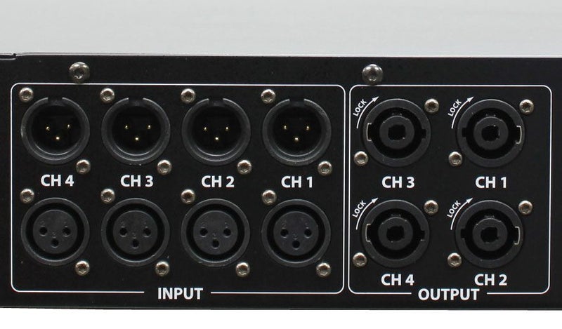 Quad Power Amplifier - 4 Ch - 4 x 300W RMS Carousel 4