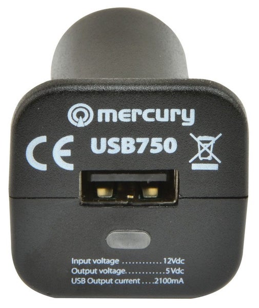 USB In Car Charger / Supply -Large 2.1A Output Carousel 2