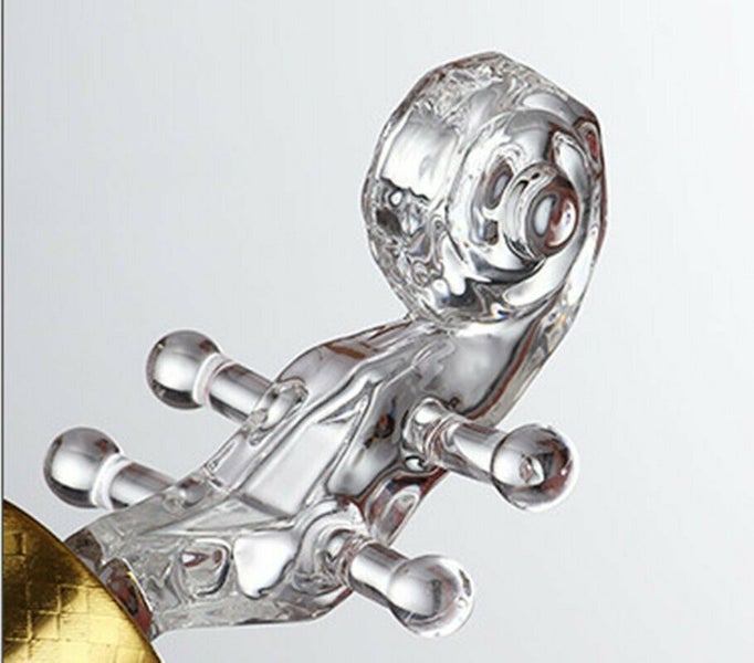 NEW 1000ml Bottle Glass Violin Whisky Decanter with Holder Wine Dispenser62937634665857114