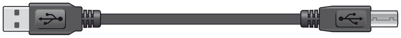 USB Lead - USB 2.0 Type A to B Plug 1.5M Carousel 1