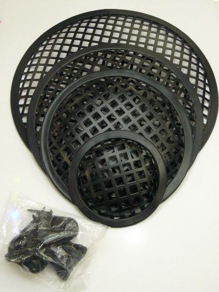 Metal Speaker Grille - with Hardware - 8 Inch Carousel 2