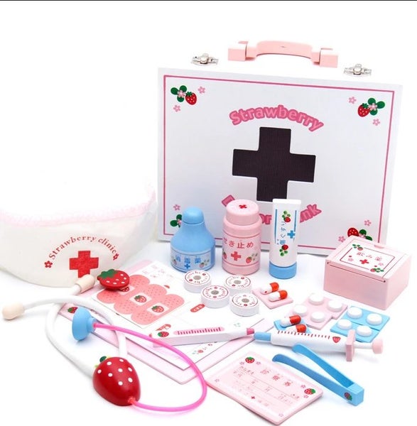Wooden Kids Doctor Set Carousel 1