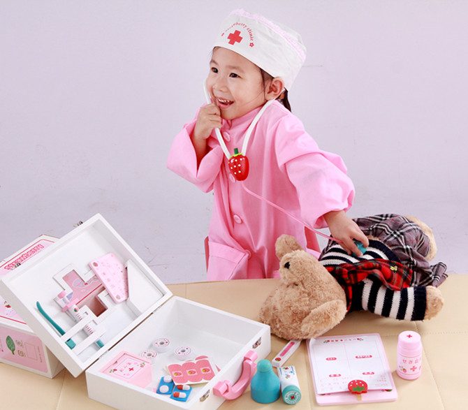 Wooden Kids Doctor Set Carousel 5
