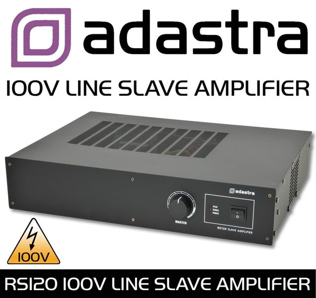 Slave Amplifier - 100 Volt line or 8 Ohm 240W Carousel 1