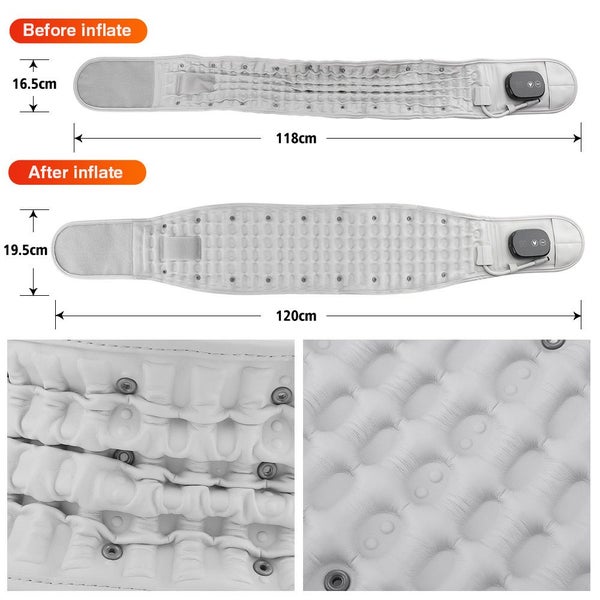 New Inflatable Back Support Belt with Heating Sale Sale63710347407619112