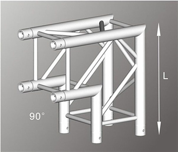 Truss Quad Corner - 2 Way - 290mm Carousel 2