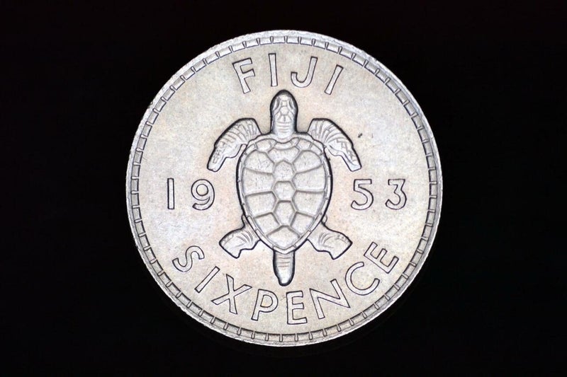 Fiji - 1953 - Sixpence - KM19 - Unc (OM-A2801) Carousel 1