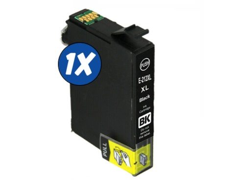 Epson Compatible Ink Cartridge 212/212XL Black for XP-3100 WF-2830 etc Carousel 1