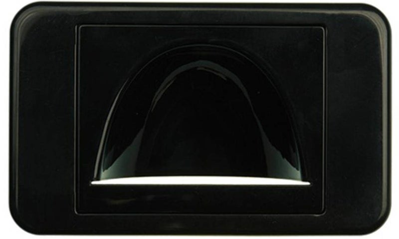 Reverse Bullnose Wall Plate - Black Carousel 1