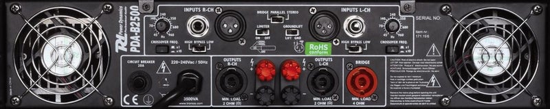 Pro Power Amplifier - 2x 1200Watts RMS Carousel 2