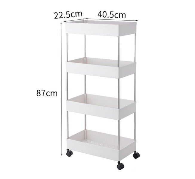 Kitchen Trolley Cart Storage Shelf Carousel 4