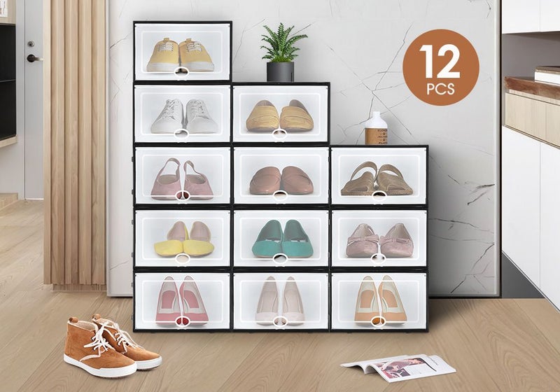12pcs Shoe Cases Box Carousel 1
