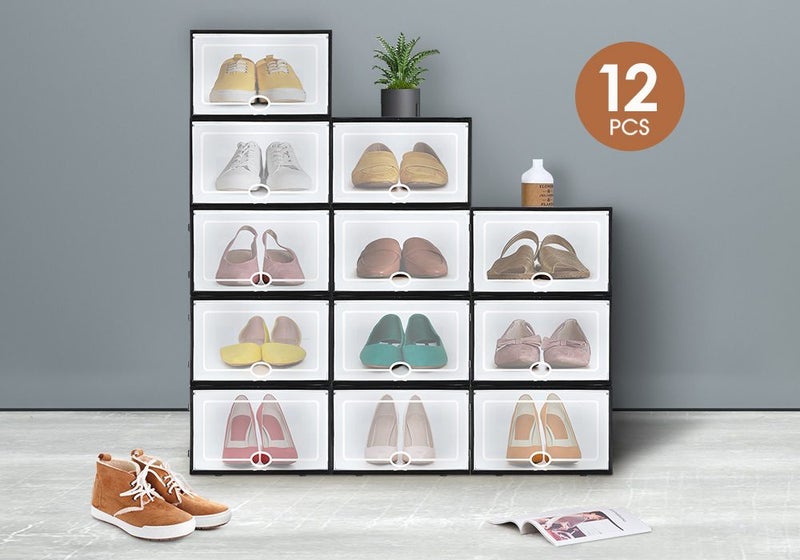 12pcs Shoe Cases Box Carousel 2