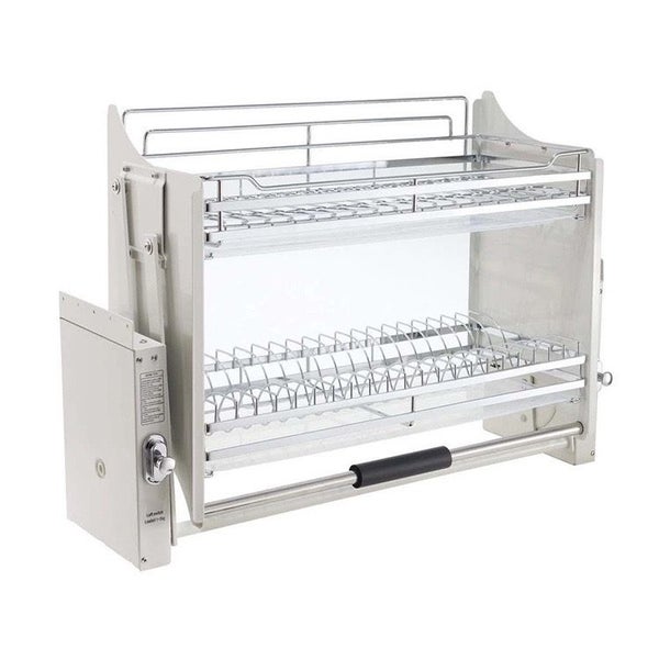 2 Tier Pull-Out Cabinet Organizer 900MM Kitchen Storage - Brand New NZ Stock Carousel 1