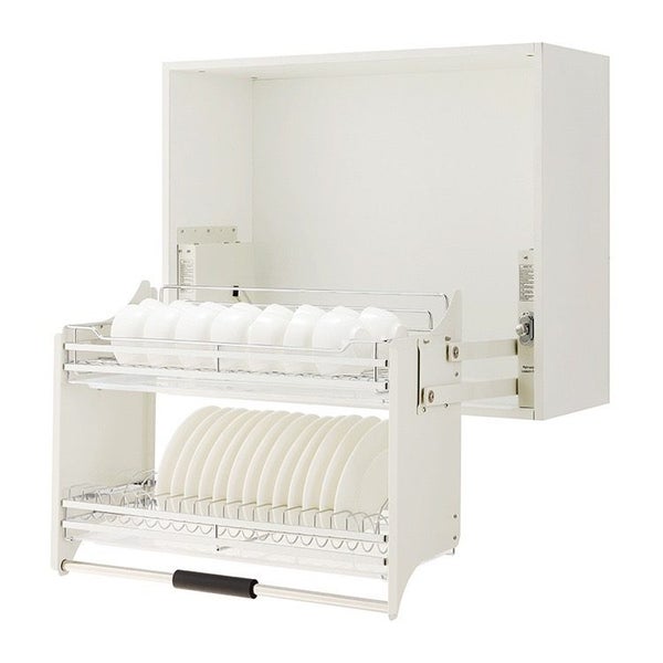 2 Tier Pull-Out Cabinet Organizer 900MM Kitchen Storage - Brand New NZ Stock Carousel 9