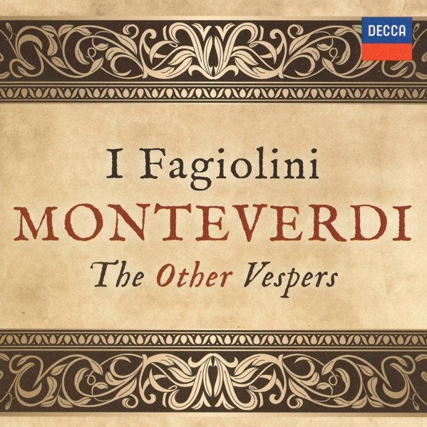 I FAGIOLINI, MONTEVERDI* – THE OTHER VESPERS (CD) Carousel 1