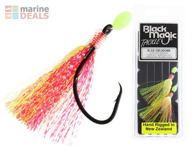 Black Magic Cod Catcher Flasher Rig 5/0 Carousel 1