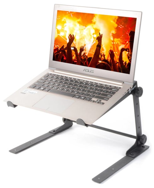 DJ Laptop Stand - Adjustable Height-Width Carousel 3