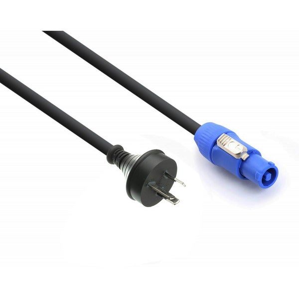 Power Lead - 3 Pin to Powercon 1.5 Metres Carousel 1