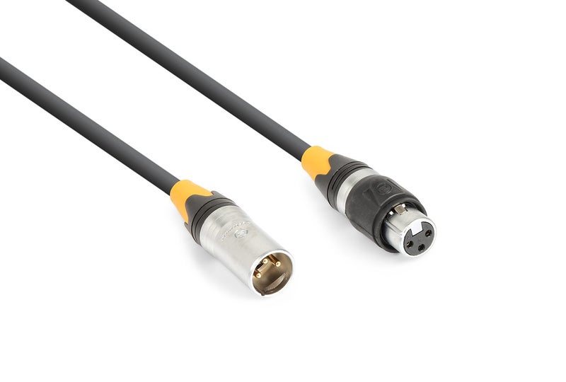 DMX IP65 XLR 3-pin Male-XLR Female 6m Carousel 1