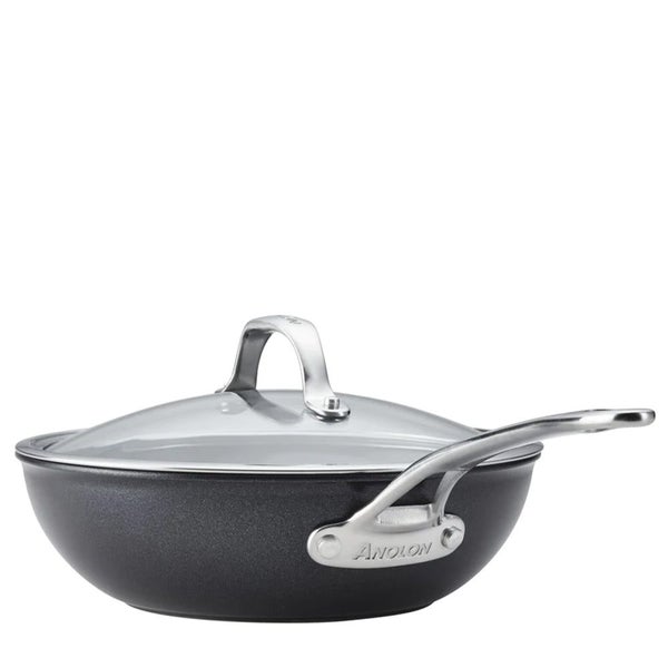 Anolon SearTech 25cm Covered Stirfry Pan Black Carousel 2