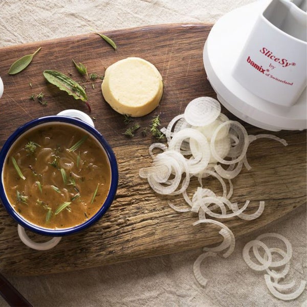 Bamix SliceSy Food Processor Attachment White Carousel 11