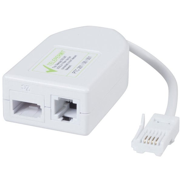 ADSL Filter Adaptor with Flylead Carousel 1