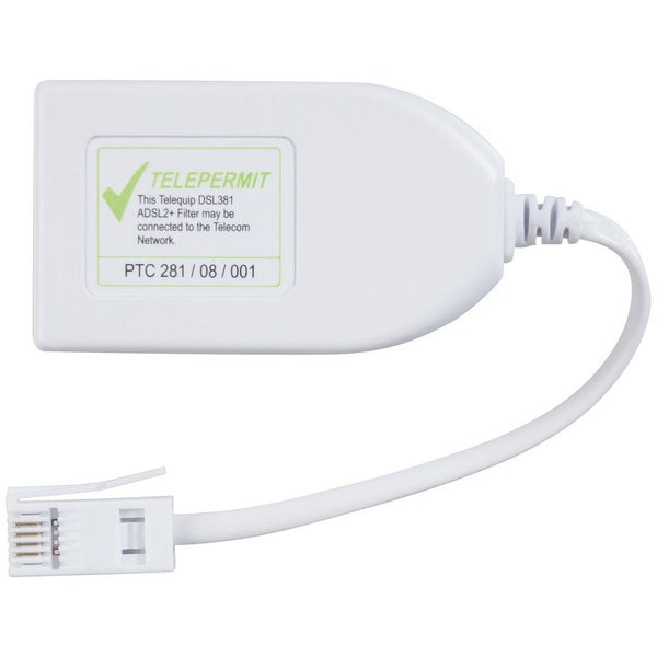 ADSL Filter Adaptor with Flylead Carousel 2
